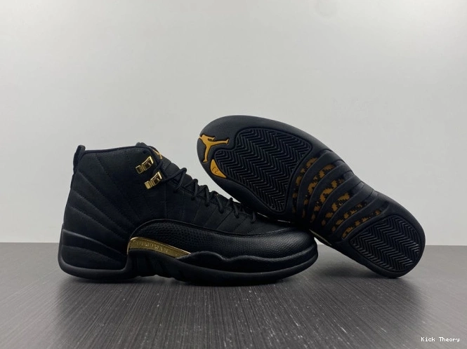 Kicktheory CT8013-071 Taxi Jordan 12 Air Black 0802